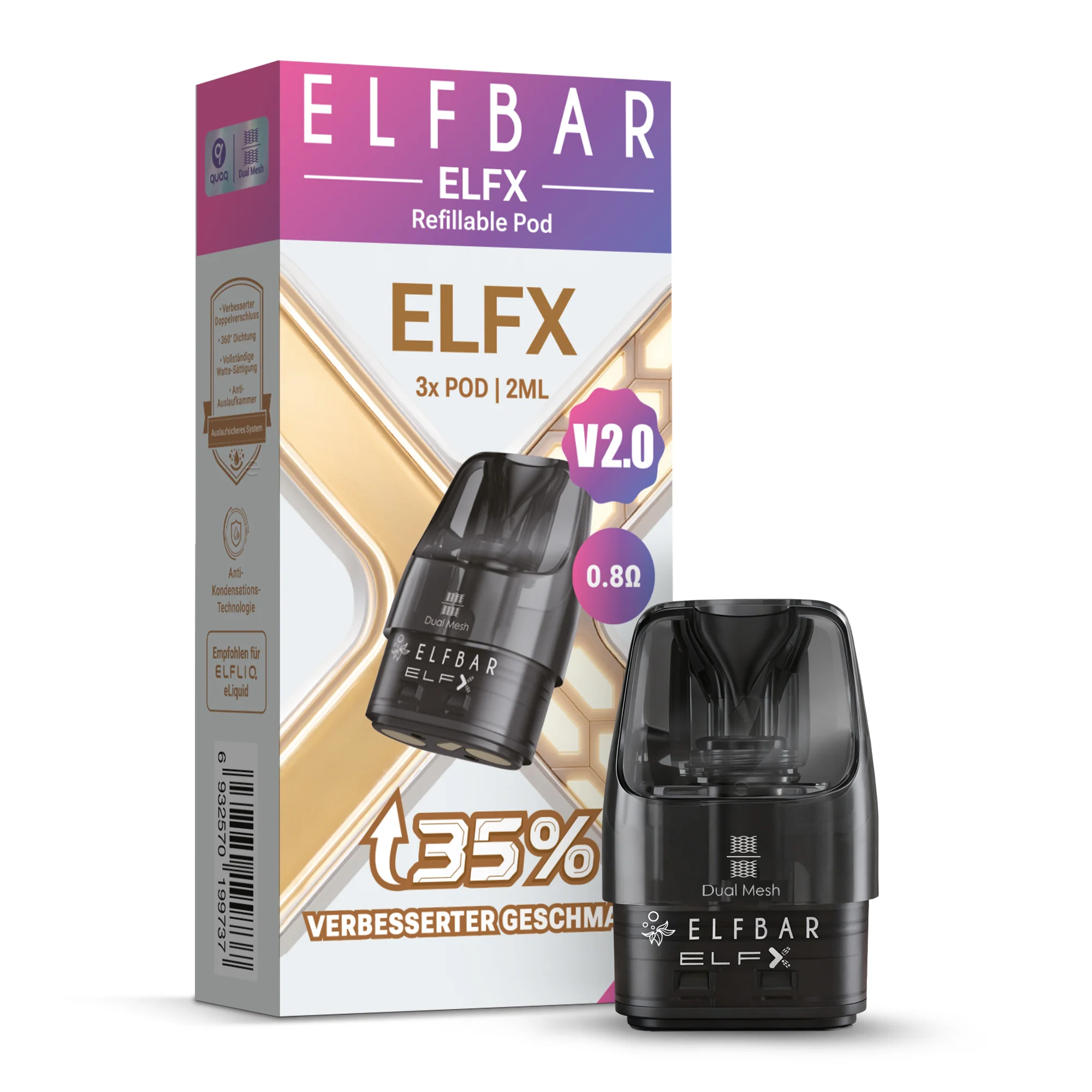 ELFX Refillable Pods